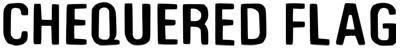 Chequered Flag logo for ZX Spectrum